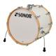 Sonor 22"x17,5" AQ2 Bass Drum WHP