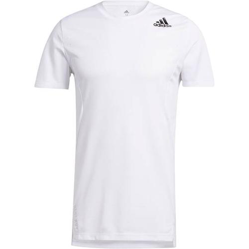 ADIDAS Herren Trainingsshirt Heat.RDY Training, Größe S in Blau