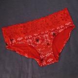 Victoria's Secret Intimates & Sleepwear | 3 For25 Size M~L~Xl Red Fair Isle Fairisle Hiphugger Panty | Color: Pink/Red | Size: Various