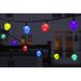 The Holiday Aisle® Color Changing Sugar Coated LED Gumdrop Christmas 50 Light String Lighting in Green | 2 H x 300 W x 2 D in | Wayfair