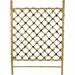 Bay Isle Home™ Mabie Wood Lattice Panel Trellis Wood/Bamboo in Brown | 41.33 H x 29.5 W x 1 D in | Wayfair BFB704D8AF8A4A2AB08F85045942332E