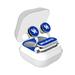 Kentucky Wildcats Stripe Design Wireless Earbuds