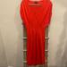 Anthropologie Dresses | Anthropologie X Deletta Back Porch Dress | Color: Red | Size: M