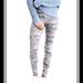 American Eagle Outfitters Pants & Jumpsuits | American Eagle Sweater Leggings | Color: Gray/Pink | Size: Xs