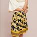 Anthropologie Skirts | Nwt Anthropologie Maeve Jade Horse Skirt Sz2 | Color: Black/Yellow | Size: 2