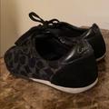 Coach Shoes | Coach Black Sneakers. Suede & Mesh Style. | Color: Black | Size: 8.5