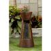 Williston Forge Palmilla Ceramic Cascade Fountain w/ Light | 35 H x 15 W x 15 D in | Wayfair 204627A7F8AF4865B042FCB3C3355DA4