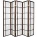 Winston Porter Keitez Folding Rice Paper Room Divider Wood in Brown | 70 H x 85 W x 1 D in | Wayfair 1CCC4E96E4BC4C258EFE5B1B8925D7EF