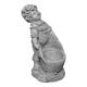 gartendekoparadies.de Planter solid stone figure boy with plant basket made of cast stone, frost-proof