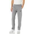 PUMA Men's Essential Logo Sweat Pants Sweatpants, Medium Gray Heather, Large