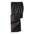 Men's Big & Tall Champion® Nylon Warm Up Pants by Champion in Black (Size 5XLT)