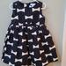 Kate Spade Dresses | Kate Spade + Baby Gap Bow Dress | Color: Blue/White | Size: 4g