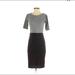Lularoe Dresses | Lularoe Casual Dress - Sheath: Gray/Black Dress | Color: Black/Gray | Size: S