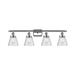 Innovations Lighting Small Cone 36 Inch 4 Light Bath Vanity Light - 916-4W-PC-G64