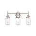 Innovations Lighting Bruno Marashlian Caden 22 Inch 3 Light Bath Vanity Light - 447-3W-SN-G312-LED