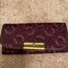 Coach Bags | Coach Signature C Wallet | Color: Purple | Size: 7 1/2” X 3 1/2”
