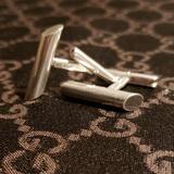 Gucci Accessories | Gucci Cufflinks In Sterling Silver | Color: Silver | Size: Os