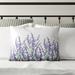 Gurganus Lavender Field Rectangular Pillow Cover & Insert Polyester/Polyfill blend Laurel Foundry Modern Farmhouse® | 1.5 H x 20 W x 14 D in | Wayfair