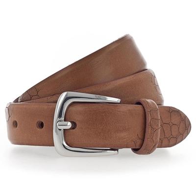 b.belt Charlisa Gürtel Leder 95 cm Braun Damen