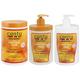 Shea Butter for Natural Hair Coconut Curling Cream, Sulfate Free Shampoo & Hydrating Cream Conditioner Combo (Set of 3)