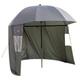 Ultra Fishing Angling 2.2m Umbrella Shelter w/ Zip Sides Windows Brolly