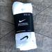 Nike Underwear & Socks | Nike Everyday Cotton Cushioned Crew Men’s Socks 3 Pairs Socks Set | Color: Black/White | Size: Various