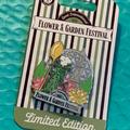 Disney Jewelry | Epcot International Flower And Garden Festival Pin | Color: Green/Silver | Size: Os