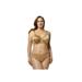 Plus Size Women's Leopard Lace Underwire Bra by Elila in Mocha (Size 40 H)