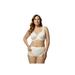 Plus Size Women's Full-Lace Underwire Bra by Elila in Ivory (Size 44 K)