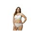 Plus Size Women's Cotton Nursing Soft Cup Bra by Elila in White (Size 42 F)