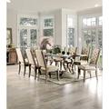 Harjo Dining Set Wood/Upholstered in Brown Laurel Foundry Modern Farmhouse® | Wayfair F86D35B521474A8B85392AEE80FF4BDD