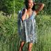 Free People Dresses | Free People Bali Over The Rainbow Mini Dress | Color: Green/Silver | Size: Various