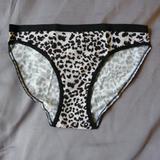 Victoria's Secret Intimates & Sleepwear | Brand New Animal Print Vs Cotton Panty | Color: Black/Pink | Size: Various