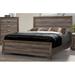 Foundry Select Horsham Low Profile Standard Bed in Brown/Gray | 52 H x 63 W x 83 D in | Wayfair 66496BD9140042A5A8ABA1529E696EA3