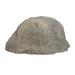 Millwood Pines Guyette Sitting Boulder Cover Rock Statue Stone, Fiberglass in Gray | 25 H x 52.5 W x 35.5 D in | Wayfair