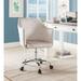 Everly Quinn Aram Task Chair Aluminum/Upholstered in Gray | 36 H x 25 W x 23 D in | Wayfair 5213CD91AC294CE3963CBF8788E031B2