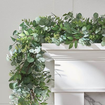 Mixed Eucalyptus Garland - Grandin Road