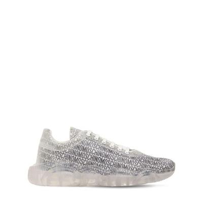 All Over Logo Mesh Running Sneak...