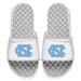 Men's ISlide White North Carolina Tar Heels Primary Logo Slide Sandals