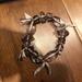 J. Crew Jewelry | Jcrew Grey/Purple Beaded Bracket - Euc | Color: Gray/Purple | Size: Os