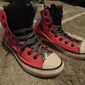 Converse Shoes | Girls Converse Pink Mesh High Tops | Color: Black/Pink | Size: 3g