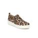Wide Width Women's Turner Sneaker by Naturalizer in Cheetah (Size 8 W)