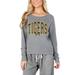 Women's Concepts Sport Gray Missouri Tigers Mainstream Terry Long Sleeve T-Shirt