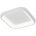 Acryluxe Polaris 19"W Matte White LED Ceiling Light