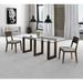 Orren Ellis Reesa Dining Table Wood/Glass in Brown | 29 H x 72 W x 44 D in | Wayfair FEE84169A1F949BDBD6A74FBDA8CFCF4