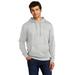 District DT6100 V.I.T. Fleece Hoodie in Light Heather Grey size Large | Cotton/Polyester Blend