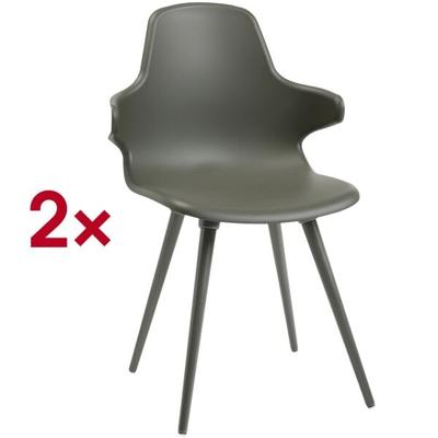 Topstar 2er-Set Besucherstuhl »T2020« mit Armstütze grau, 43x45 cm Image