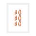 East Urban Home Ho Ho Ho by Orara Studio - Textual Art Print Paper in Brown/Green | 24 H x 16 W x 1 D in | Wayfair 4AEDF14407A6487EB549943D1272C813