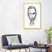 East Urban Home Steve Jobs by Octavian Mielu - Painting Print Paper/Metal in Gray | 32 H x 24 W in | Wayfair 9B690B29B9AC47229116291311EFB1D3