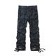 Aeslech Mens Cargo Work Combat Trousers Tactical Army Military Pants with 8 Pockets for Casual Hiking Camping Z Blue 36